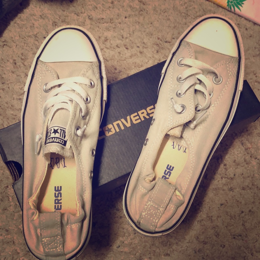 Oyster gray shoreline converse size 9